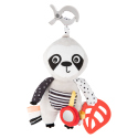 canpol babies Senzorická interaktivní závěsná hračka PANDA s klipem BabiesBoo