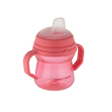 Canpol babies Silikónový cvičný pohár EasyStart 120 ml PP EXOTIC ANIMALS ružový