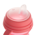Canpol babies Silikónový cvičný pohár EasyStart 120 ml PP EXOTIC ANIMALS ružový