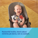 Canpol babies Senzorická interaktívna závesná hračka LEŇOCH s klipom BabiesBoo 