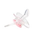 Canpol babies Silikónový cumlík s ortodontickou špičkou 0-6m NEWBORN BABY ružový